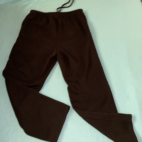 BLAIR pull on sweatpants black elastic waistband drawstring size L - Picture 3 of 9